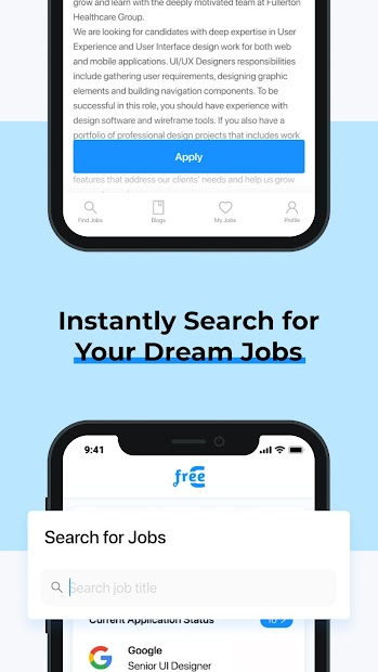 Screenshots FreeC - Tìm việc thông minh: Việc tìm bạn