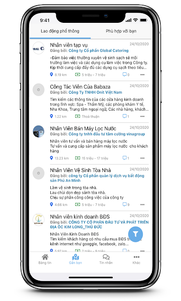 Screenshots Việc làm gần nhà - Kết nối việc làm