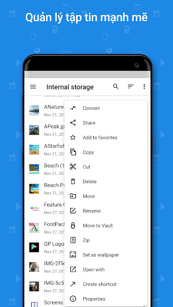 Screenshots File Commander - File Manager & Free Cloud: Quản lý chuyển đổi file