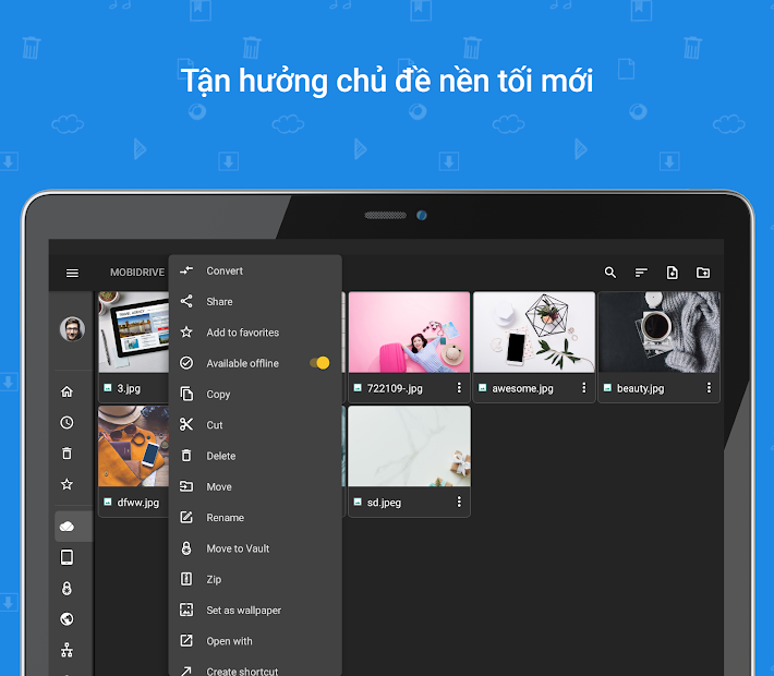 Screenshots File Commander - File Manager & Free Cloud: Quản lý chuyển đổi file