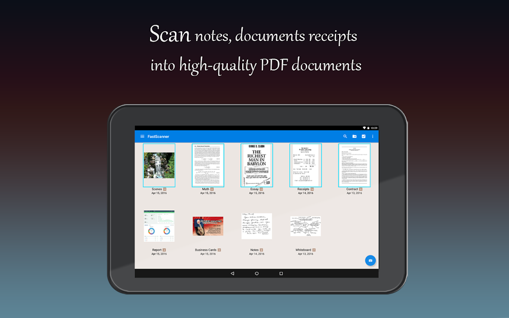 Screenshots Fast Scanner: Free PDF Scan - Scan tài liệu, giấy tờ nhanh chóng