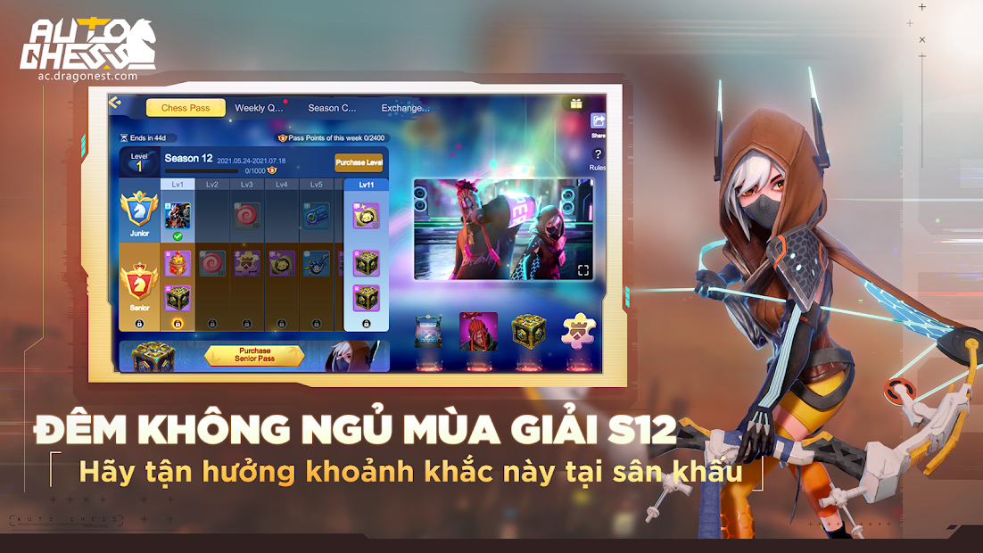 Chụp màn hình AUTO CHESS VNG - Cờ Tướng