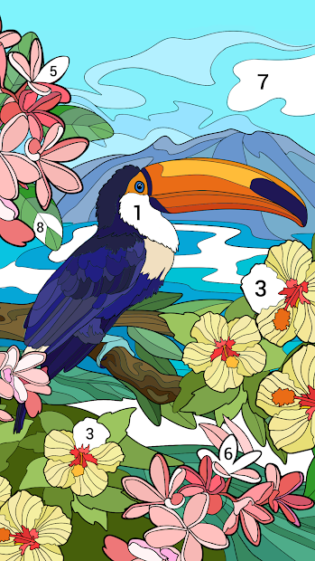 Screenshots Happy Color – Tô màu theo số