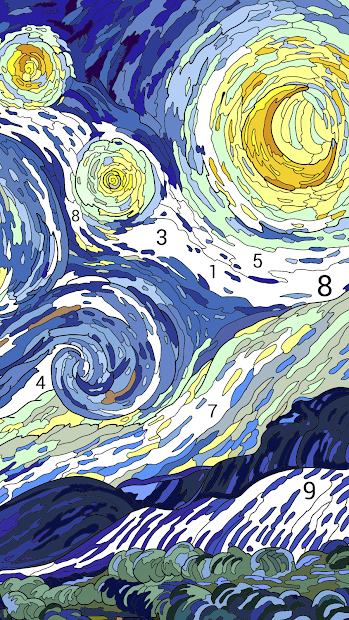 Screenshots Happy Color – Tô màu theo số