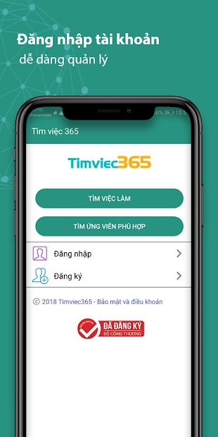 Screenshots Việc làm 365 - Tuyển dụng và tìm việc làm online