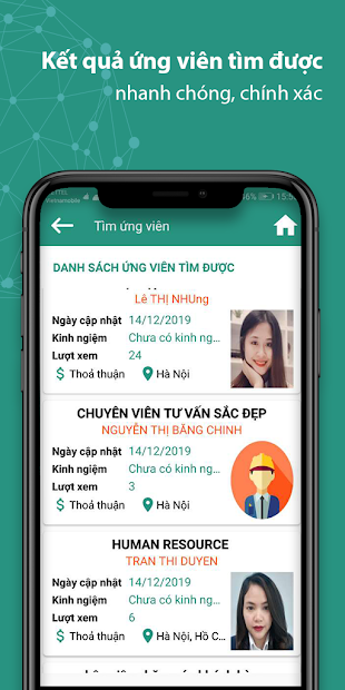 Screenshots Việc làm 365 - Tuyển dụng và tìm việc làm online