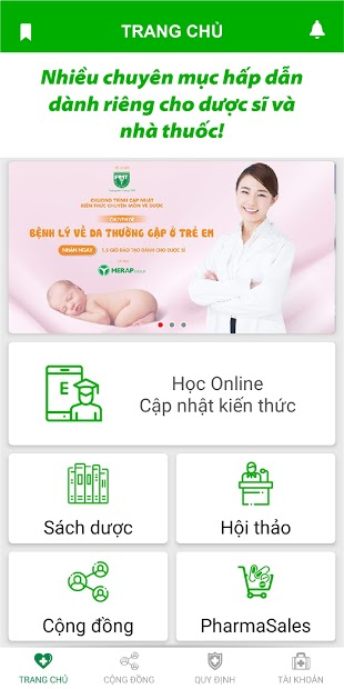 Screenshots PharmaCom: Cộng đồng nhà thuốc, chia sẻ kinh nghiệm, đặt câu hỏi