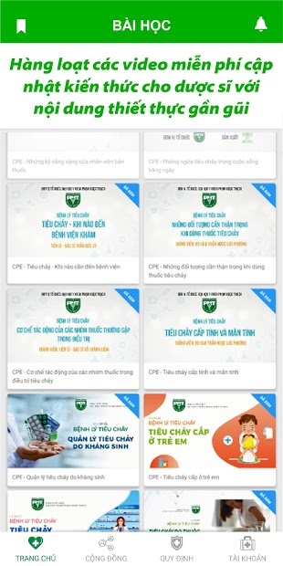 Screenshots PharmaCom: Cộng đồng nhà thuốc, chia sẻ kinh nghiệm, đặt câu hỏi