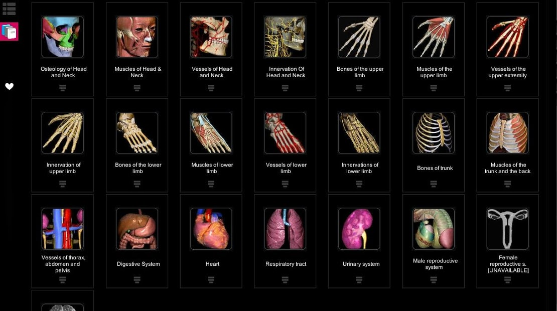 Screenshots Anatomy Learning - 3D Anatomy Atlas: Giải phẫu Người 3D