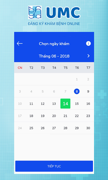 Screenshots UMC - Đăng Ký Khám Bệnh Online