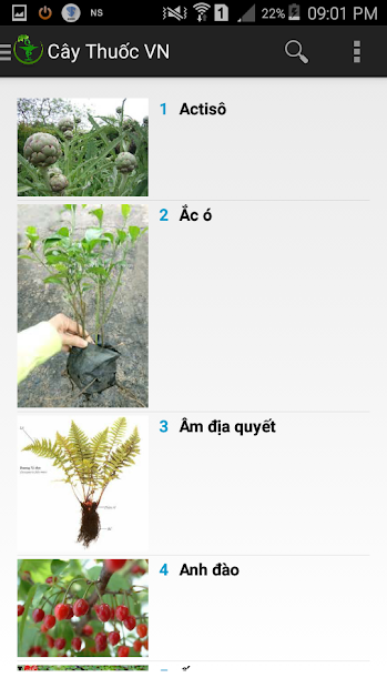 Screenshots Cây thuốc Việt Nam: Cách chữa bệnh bằng cây thuốc