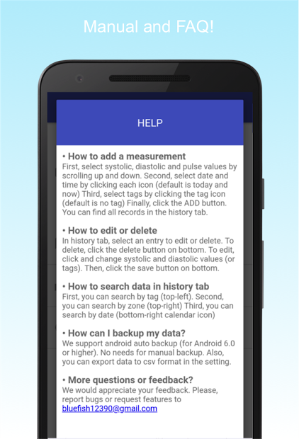 Screenshots Máy đo huyết áp & quản lý huyết áp cao