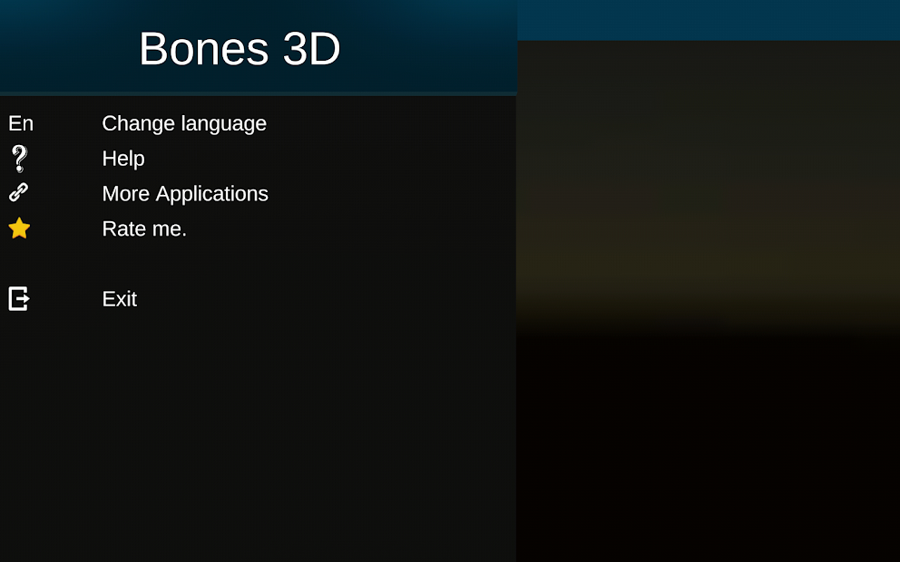 Screenshots Osseous System in 3D (Anatomy): Giải phẫu xương người 3D