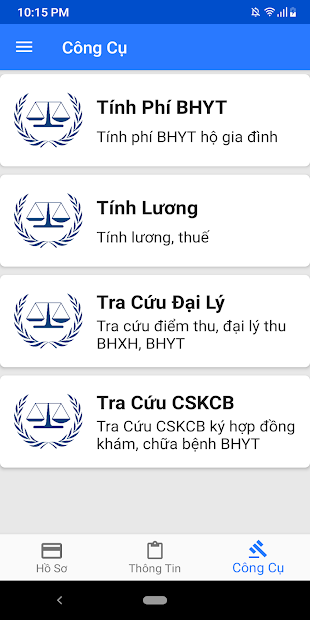 Screenshots Tra cứu BHYT - BHXH: Quản lý và hỗ trợ thông tin về BHYT và BHXH