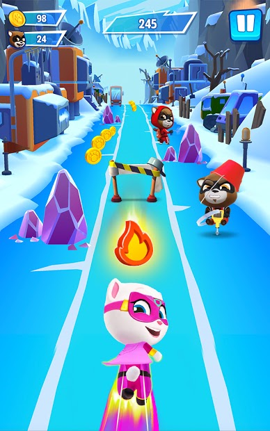 Screenshots Talking Tom Hero Dash Run Game - Chạy đua cùng mèo Tom
