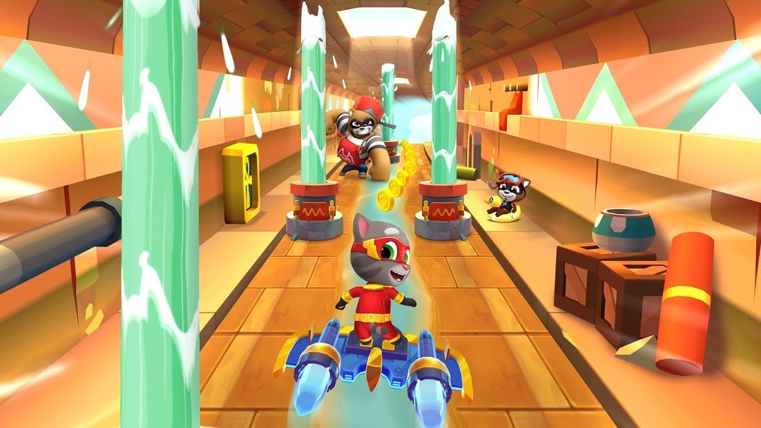 Screenshots Talking Tom Hero Dash Run Game - Chạy đua cùng mèo Tom