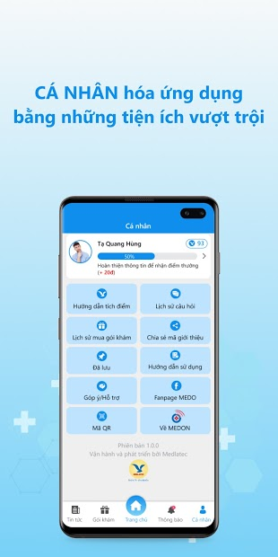 Screenshots iCNM - Bệnh Viện Đa Khoa Di Động: Khám bệnh online