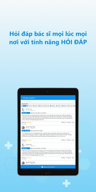 Screenshots iCNM - Bệnh Viện Đa Khoa Di Động: Khám bệnh online
