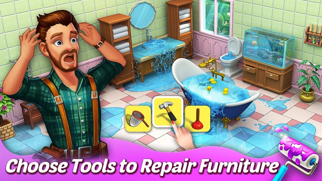 Trang trí biệt thự Matchington Mansion 1.74.0 Mod Apk vô