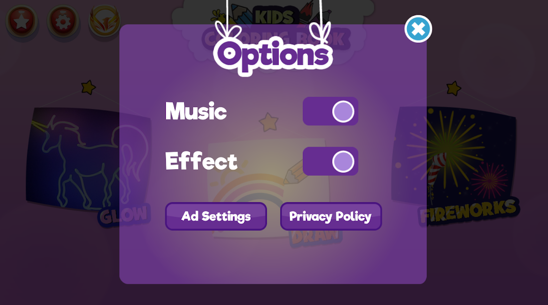 Screenshots Beauty Makeup Glitter Coloring Book for Girls: Trò chơi vẽ tranh