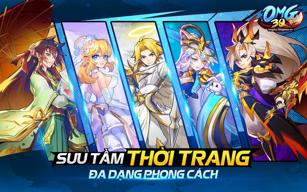 Tải game Danh Tướng 3Q - Đại chiến Tam Quốc | Hướng dẫn cách chơi