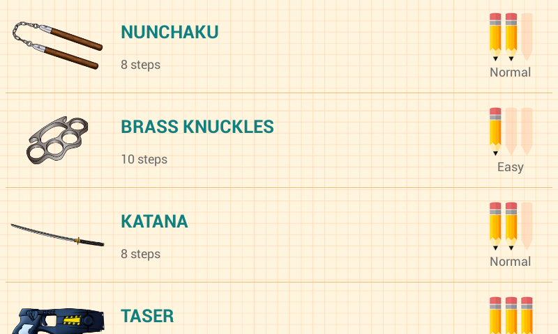 Screenshots Cách vẽ súng: Hướng dẫn cách vẽ súng chi tiết và đơn giản