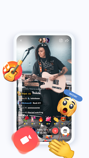 Screenshots Tango - Mạng xã hội Tango