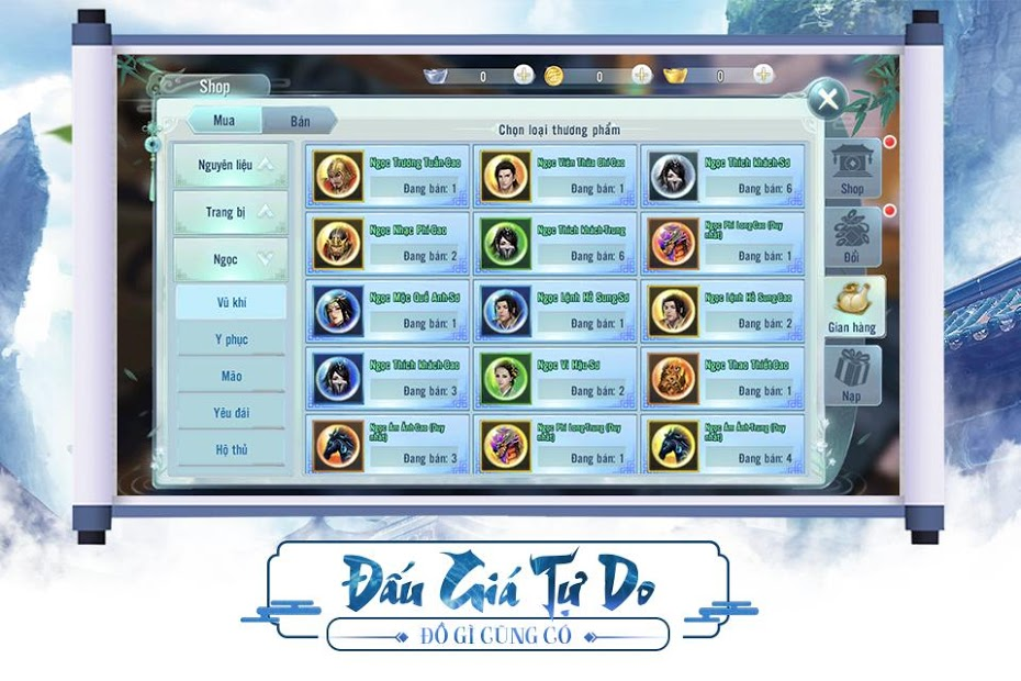 Screenshots Nhất Kiếm Giang Hồ 3D - Game Nhập Vai Kiếm Hiệp Hấp Dẫn Trên Điện Thoại