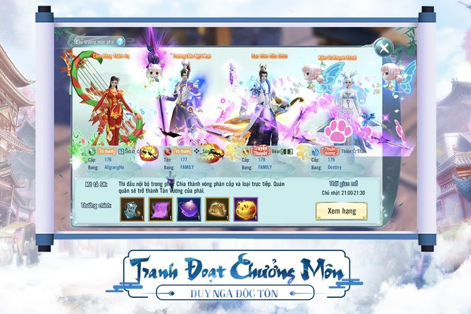 Screenshots Nhất Kiếm Giang Hồ 3D - Game Nhập Vai Kiếm Hiệp Hấp Dẫn Trên Điện Thoại