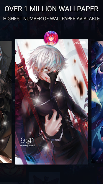 Screenshots Anime Wallpaper Sekai - Hình nền hoạt hình Nhật Bản dành cho điện thoại