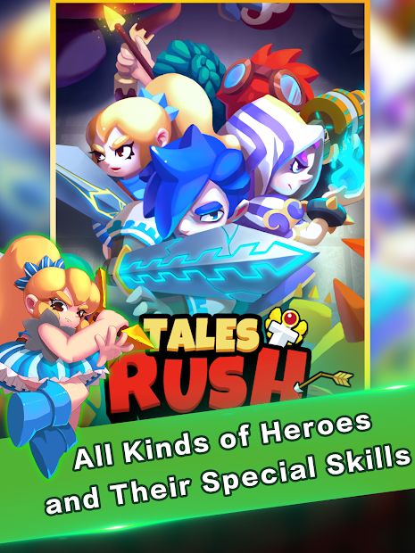 Screenshots Tales Rush! - Theo dấu huyền thoại