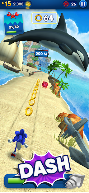 Screenshots Sonic Dash - Nhím siêu tốc