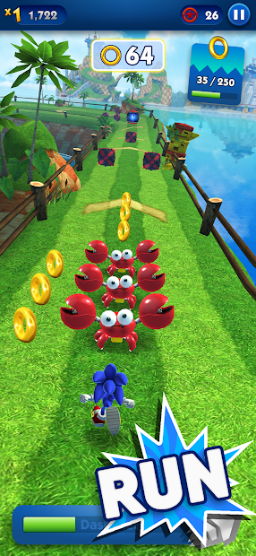 Screenshots Sonic Dash - Nhím siêu tốc