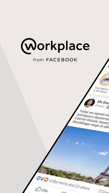 Screenshots Workplace by Facebook