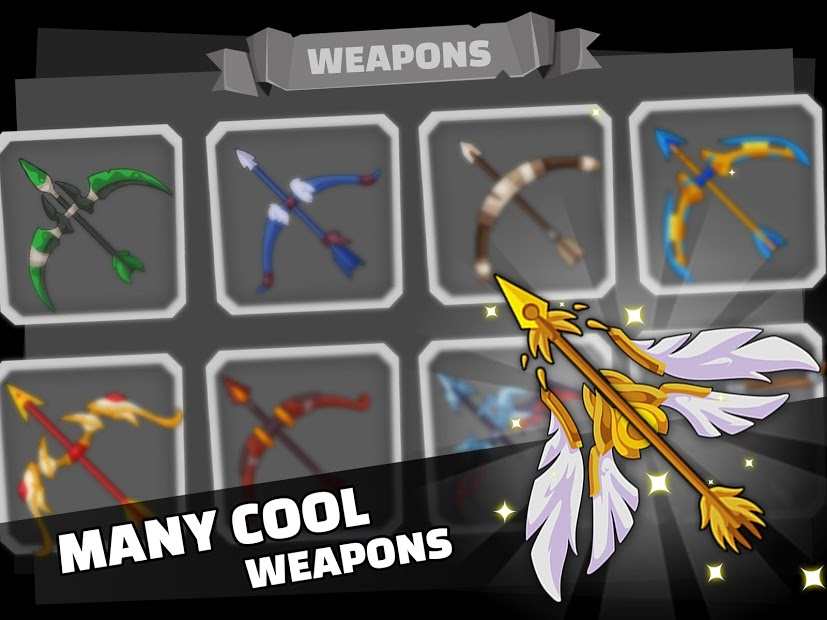 Screenshots Stickfight Archer - Người que bắn cung