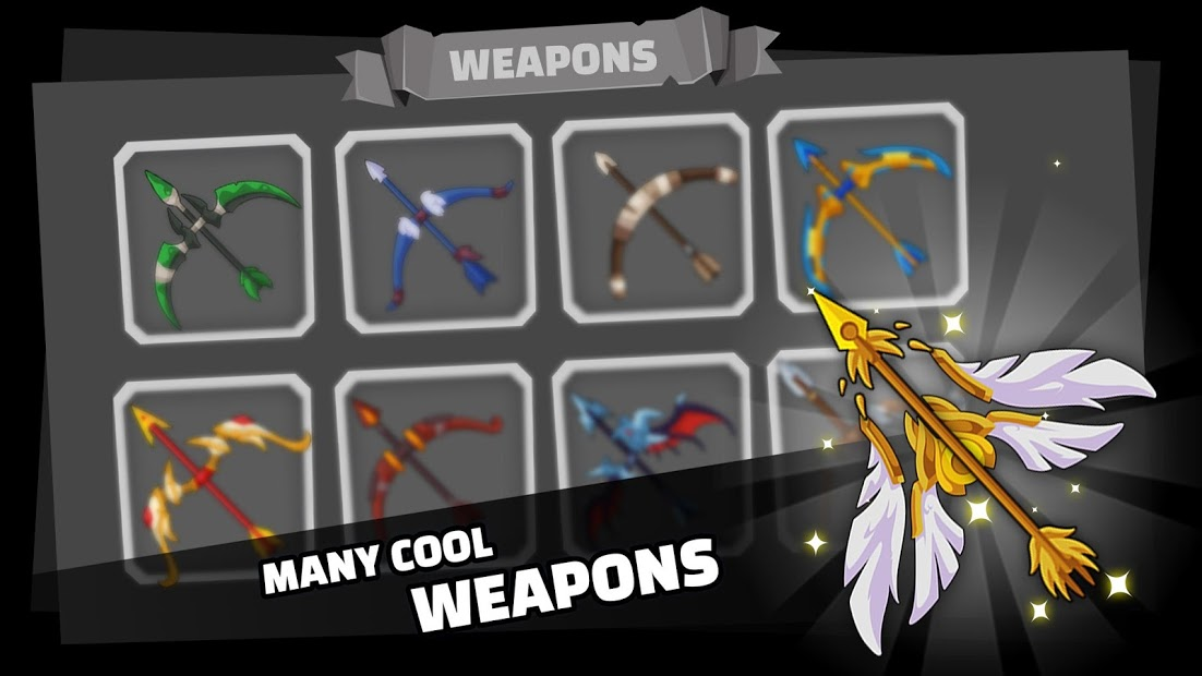 Screenshots Stickfight Archer - Người que bắn cung