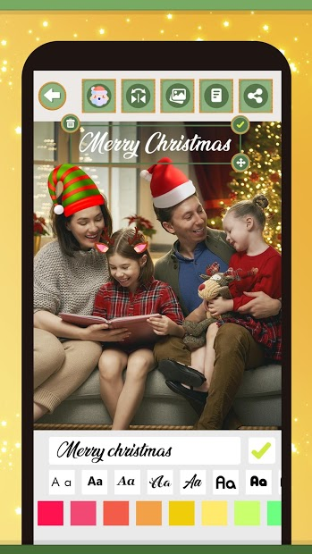 Screenshots Ảnh của bạn với ông già Noel: Tạo ảnh chụp của bạn với ông già Noel