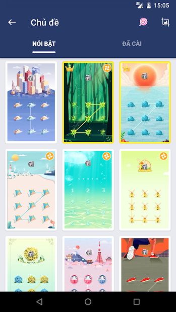 Screenshots AppLock - Đặt mật khẩu khóa ứng dụng trên điện thoại Android
