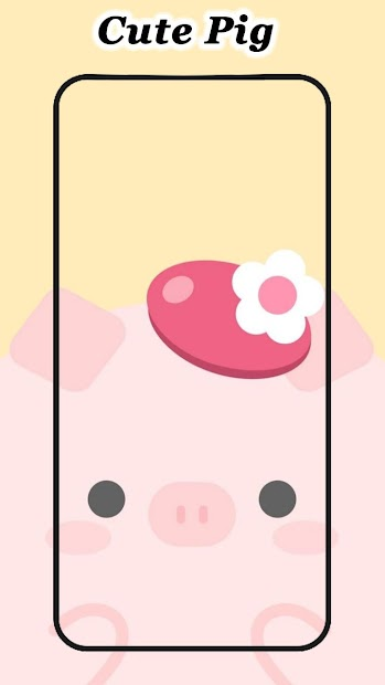 Screenshots Cute Pig Wallpapers - Hình nền heo dễ thương cho điện thoại