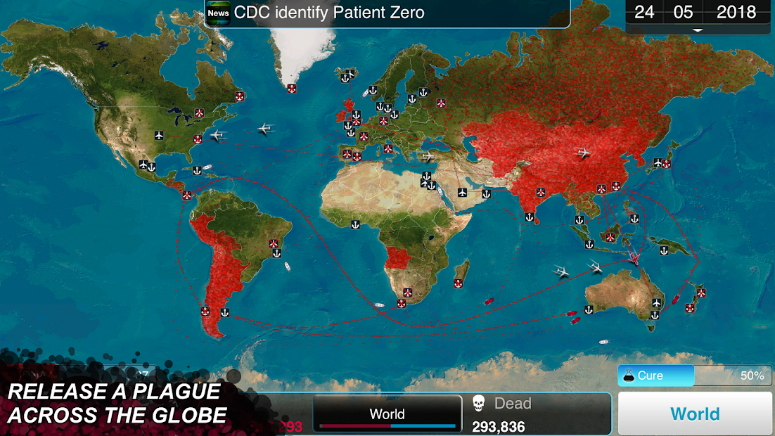 Screenshots Plague Inc - Kẻ mang mầm bệnh hủy diệt thế giới
