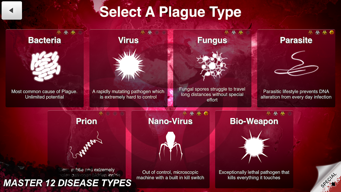 Screenshots Plague Inc - Kẻ mang mầm bệnh hủy diệt thế giới