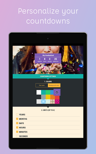 Screenshots My Day - Lịch đếm ngược