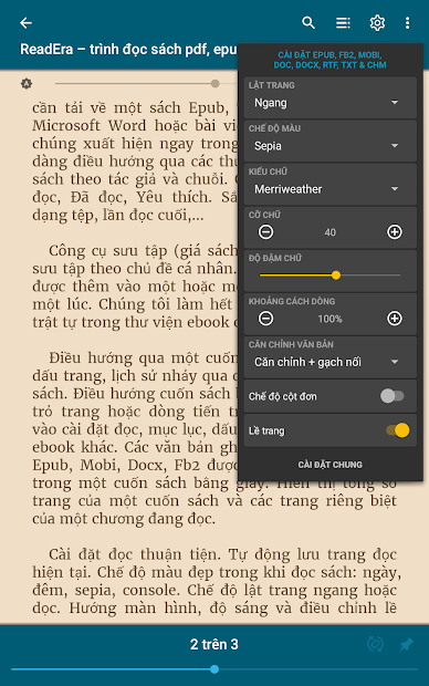 Screenshots ReadEra - Trình đọc sách và tài liệu đa năng