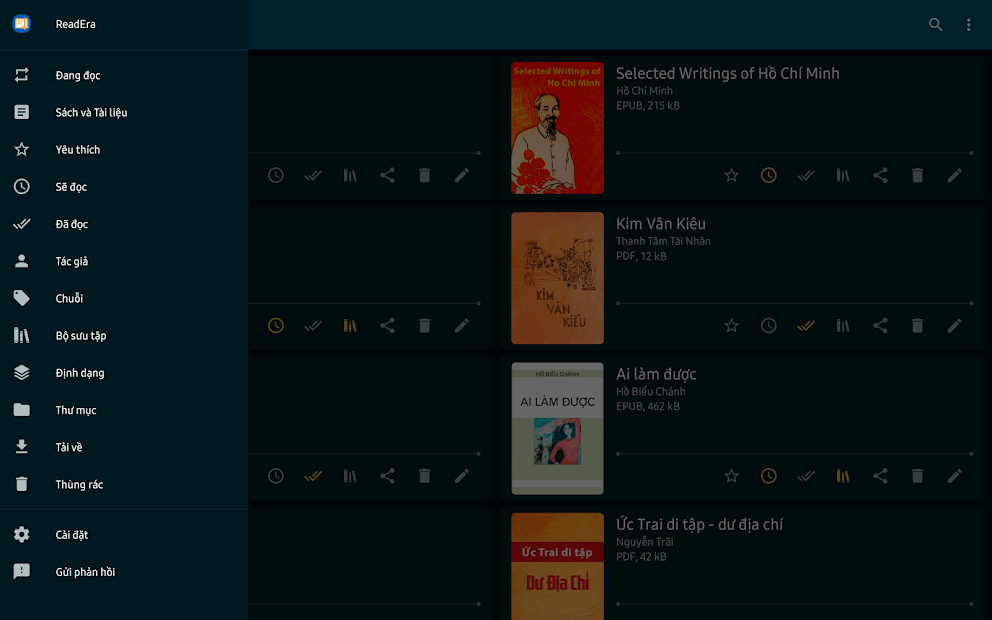Screenshots ReadEra - Trình đọc sách và tài liệu đa năng
