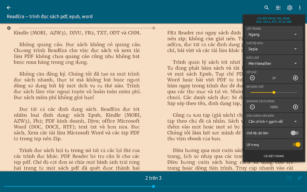 Screenshots ReadEra - Trình đọc sách và tài liệu đa năng