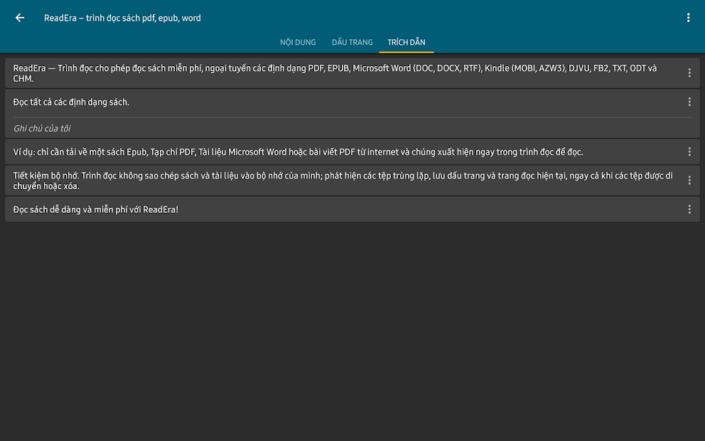 Screenshots ReadEra - Trình đọc sách và tài liệu đa năng