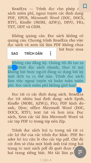 Screenshots ReadEra - Trình đọc sách và tài liệu đa năng