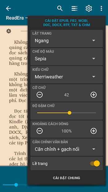 Screenshots ReadEra - Trình đọc sách và tài liệu đa năng