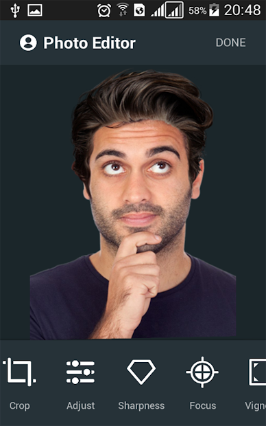 Screenshots Hair Style Changer  - Ứng dụng thử kiểu tóc, thay đổi kiểu tóc nam nữ