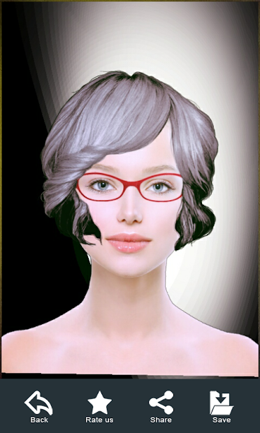 Screenshots Hair Style Changer  - Ứng dụng thử kiểu tóc, thay đổi kiểu tóc nam nữ
